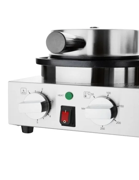 Gaufrier belge rond double Buffalo