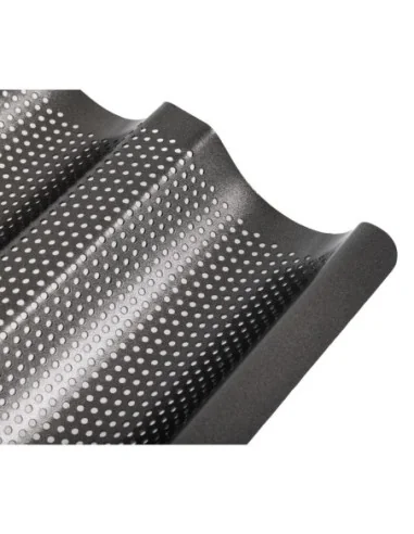 Plaque à baguettes antiadhésive MasterClass Crusty Bake