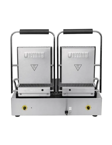 Gril de contact double Bistro Buffalo rainuré/rainuré