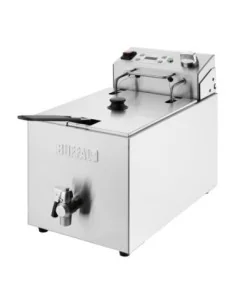 Friteuse électrique simple avec minuterie Buffalo 8L