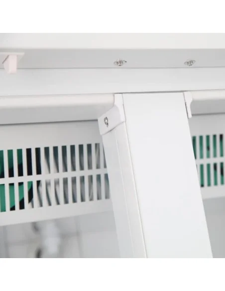 Armoire réfrigérée positive double porte 744L Polar Série C blanche 