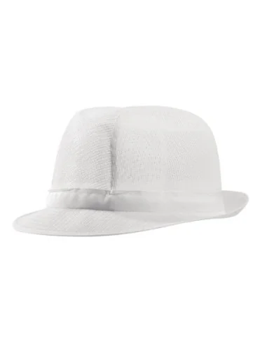 Chapeau Trilby blanc L