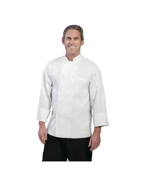 Veste de cuisine mixte Le Mans Chef Works blanche L