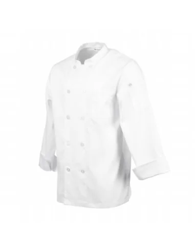 Veste de cuisine mixte Le Mans Chef Works blanche L