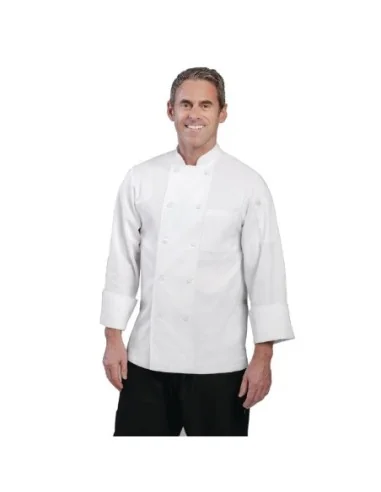 Veste de cuisine mixte Le Mans Chef Works blanche S