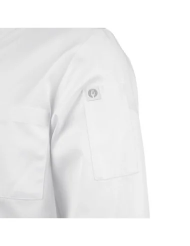 Veste de cuisine mixte Le Mans Chef Works blanche XL