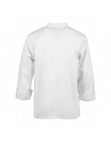 Veste de cuisine mixte Le Mans Chef Works blanche XL
