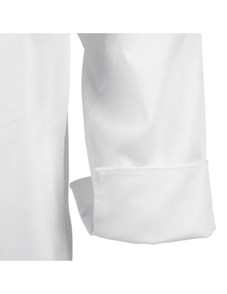 Veste de cuisine mixte Le Mans Chef Works blanche XL