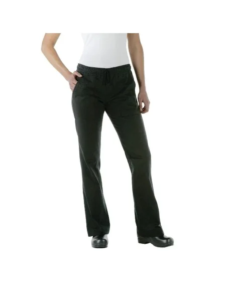 Pantalon de cuisine femme Chef Works Executive noir S