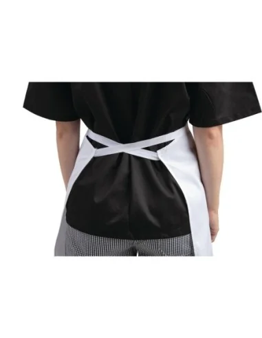 Tablier bavette Whites blanc