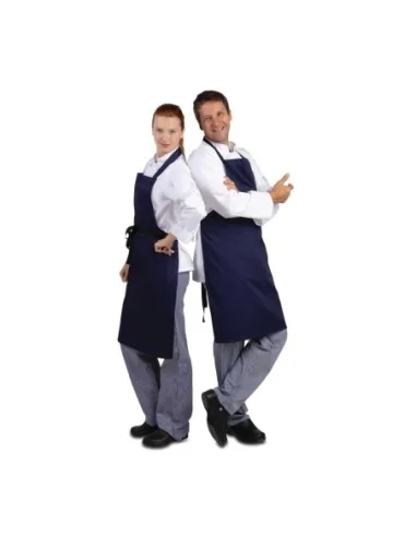 Tablier bavette Whites bleu marine