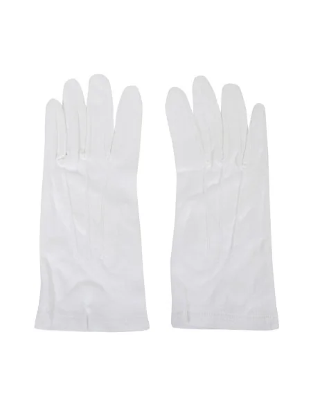 Gants de service pour homme blancs L/XL