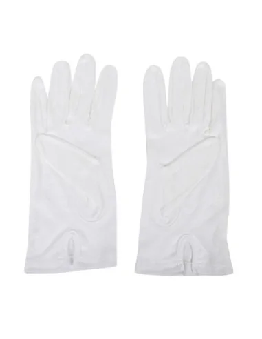 Gants de service pour homme blancs L/XL