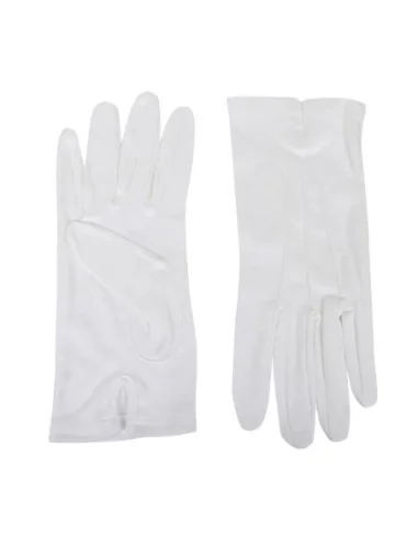 Gants de service pour homme blancs L/XL