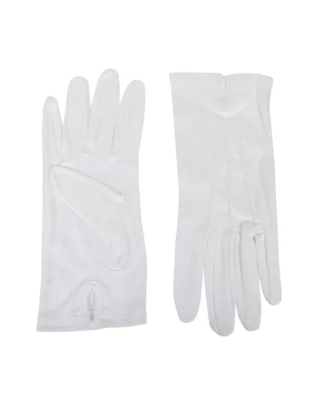 Gants de service pour homme blancs L/XL