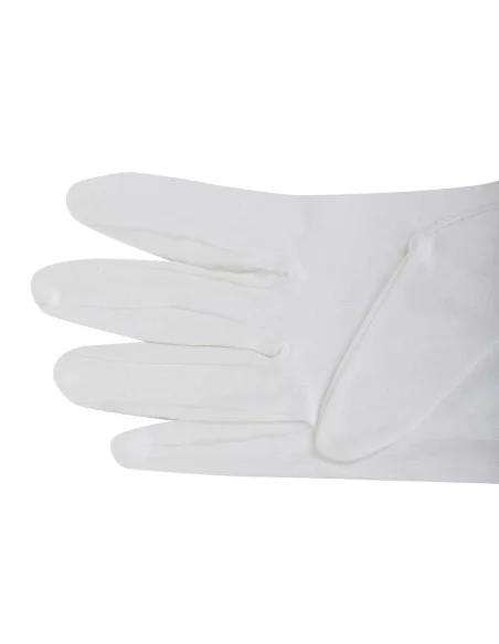 Gants de service pour homme blancs S/M