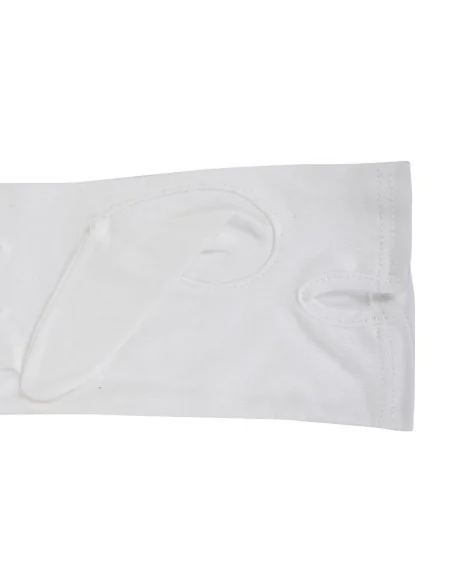 Gants de service pour homme blancs S/M