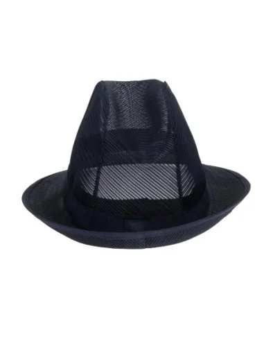 Chapeau Trilby bleu marine S