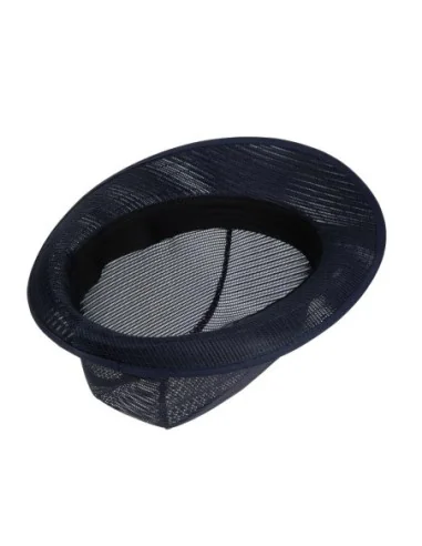 Chapeau Trilby bleu marine S