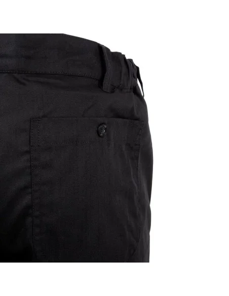 Pantalon de cuisine mixte Chef Works Professionnel chevrons noirs M