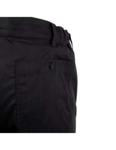 Pantalon de cuisine mixte Chef Works Professionnel chevrons noirs S