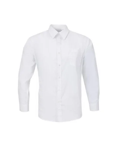 Chemise mixte Uniform Works manches longues blanche S
