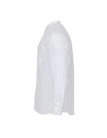 Chemise mixte Uniform Works manches longues blanche S