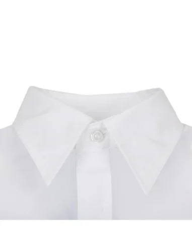 Chemise mixte Uniform Works manches longues blanche S