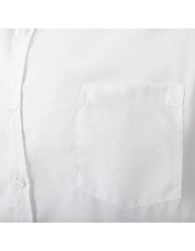 Chemise mixte Uniform Works manches longues blanche S