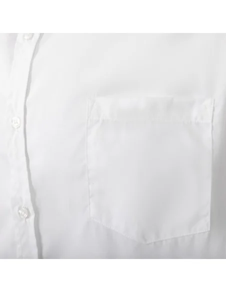 Chemise mixte Uniform Works manches longues blanche S