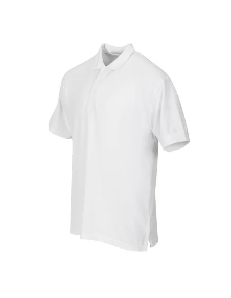 Polo mixte blanc L