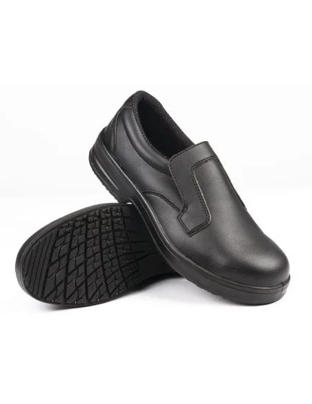 Mocassins de sécurité Slipbuster Lite noirs 40