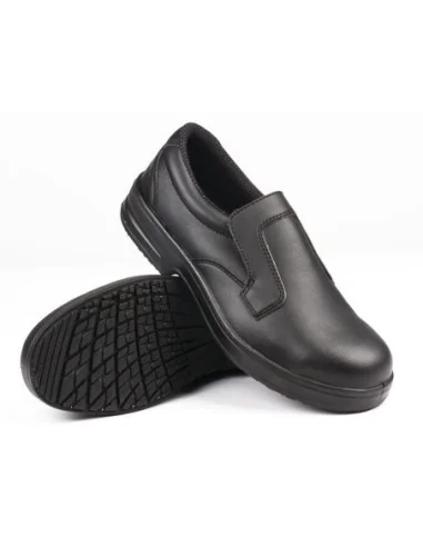 Mocassins de sécurité Slipbuster Lite noirs 46