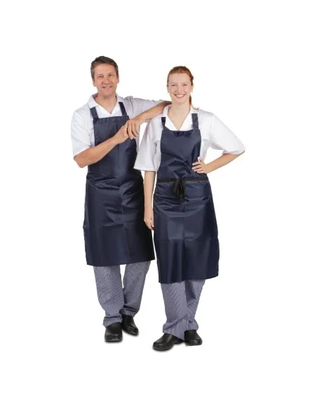 Tablier bavette déperlant Whites bleu