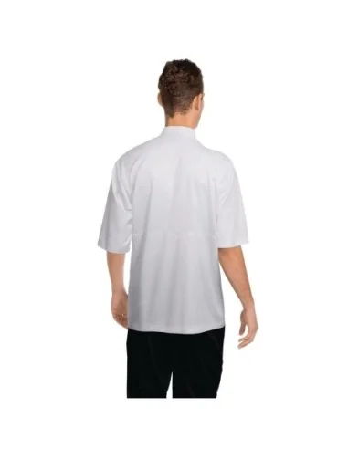 Veste de cuisine mixte blanche Chef Works Montreal Cool Vent M