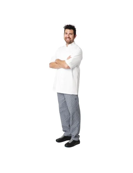 Veste de cuisine mixte blanche Chef Works Montreal Cool Vent XL