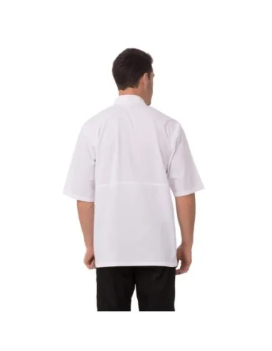 Veste de cuisine mixte blanche Cool Vent Chef Works Montreal XS