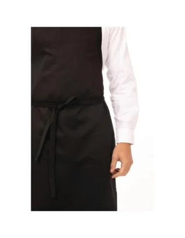 Tablier bavette Chef Works noir