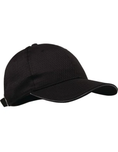 Casquette baseball Cool Vent Chef Works noire et grise