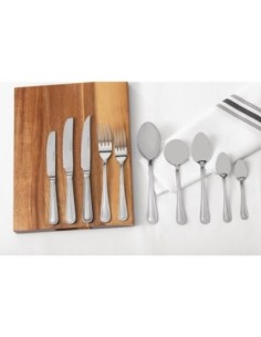 Couteau à dessert Olympia Bead manche solide (Lot de 12) 2