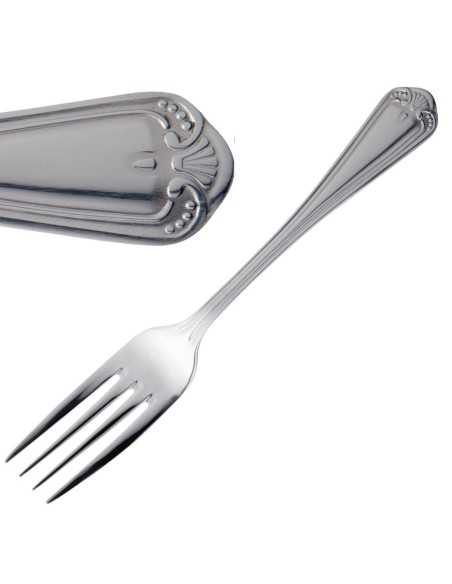 Fourchette de table Olympia Jesmond (Lot de 12)