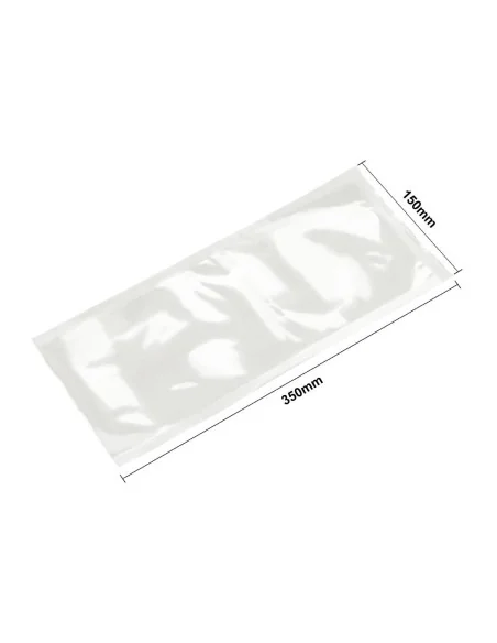 Sacs sous vide compostables Vogue 150x350mm (lot de 100)