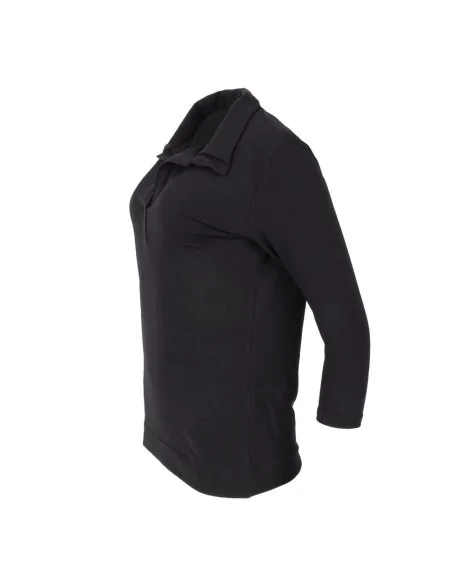 T-Shirt col V femme Uniform Works noir S