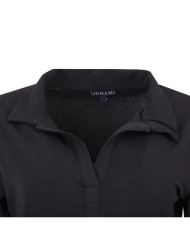 T-Shirt col V femme Uniform Works noir S