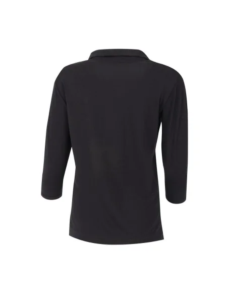 T-Shirt col V femme Uniform Works noir XS