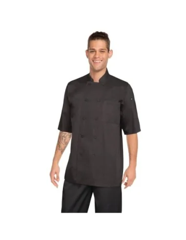 Veste de cuisine mixte Cool Vent Chef Works Montreal noire XXL