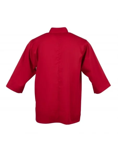 Veste de cuisine mixte Chef Works rouge L