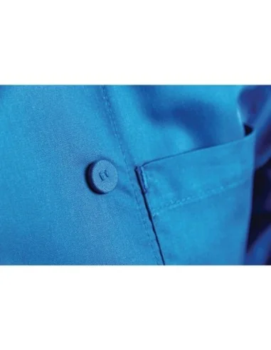 Veste de cuisine mixte Chef Works bleue XL