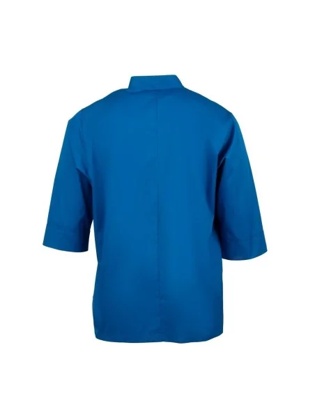 Veste de cuisine mixte Chef Works bleue XL