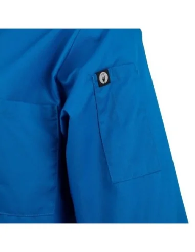 Veste de cuisine mixte Chef Works bleue XL